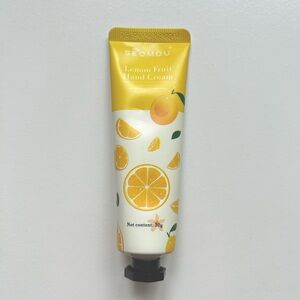 NWT sealed Seomou Lemon Fruit Hand Cream travel-size 30g